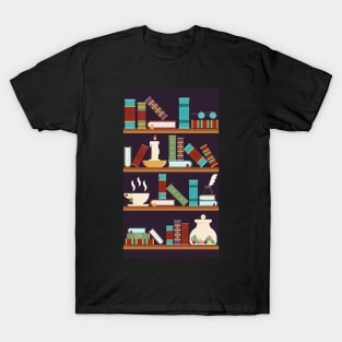 Mystical Bookshelf T-Shirt